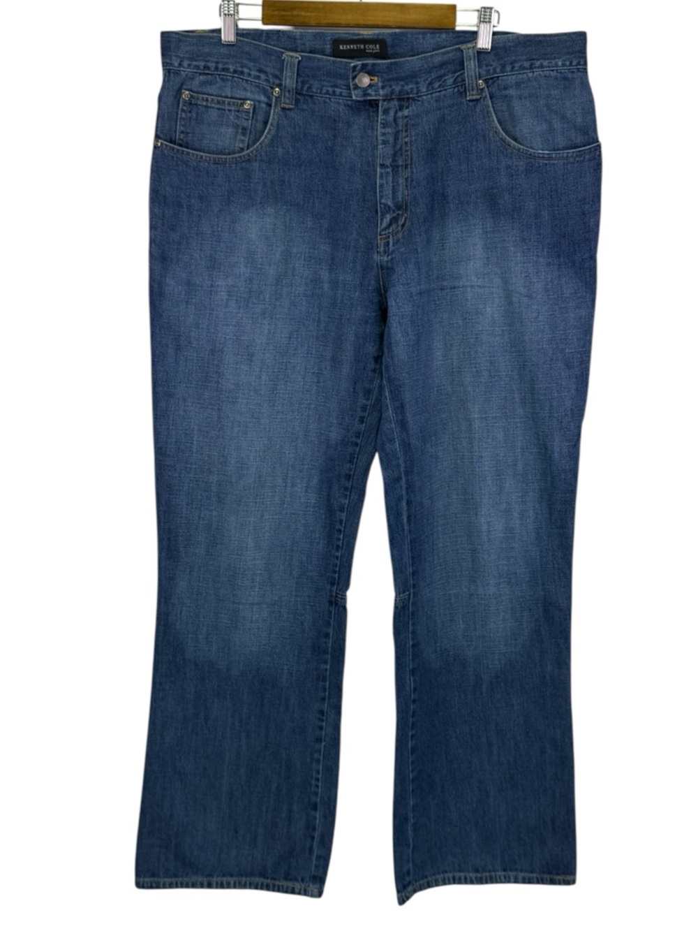 Kenneth Cole New York‎ Men's Blue Straight Leg Denim Jeans Size 40x32